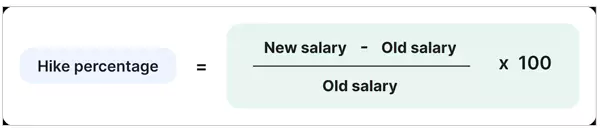 hike percentage formula 